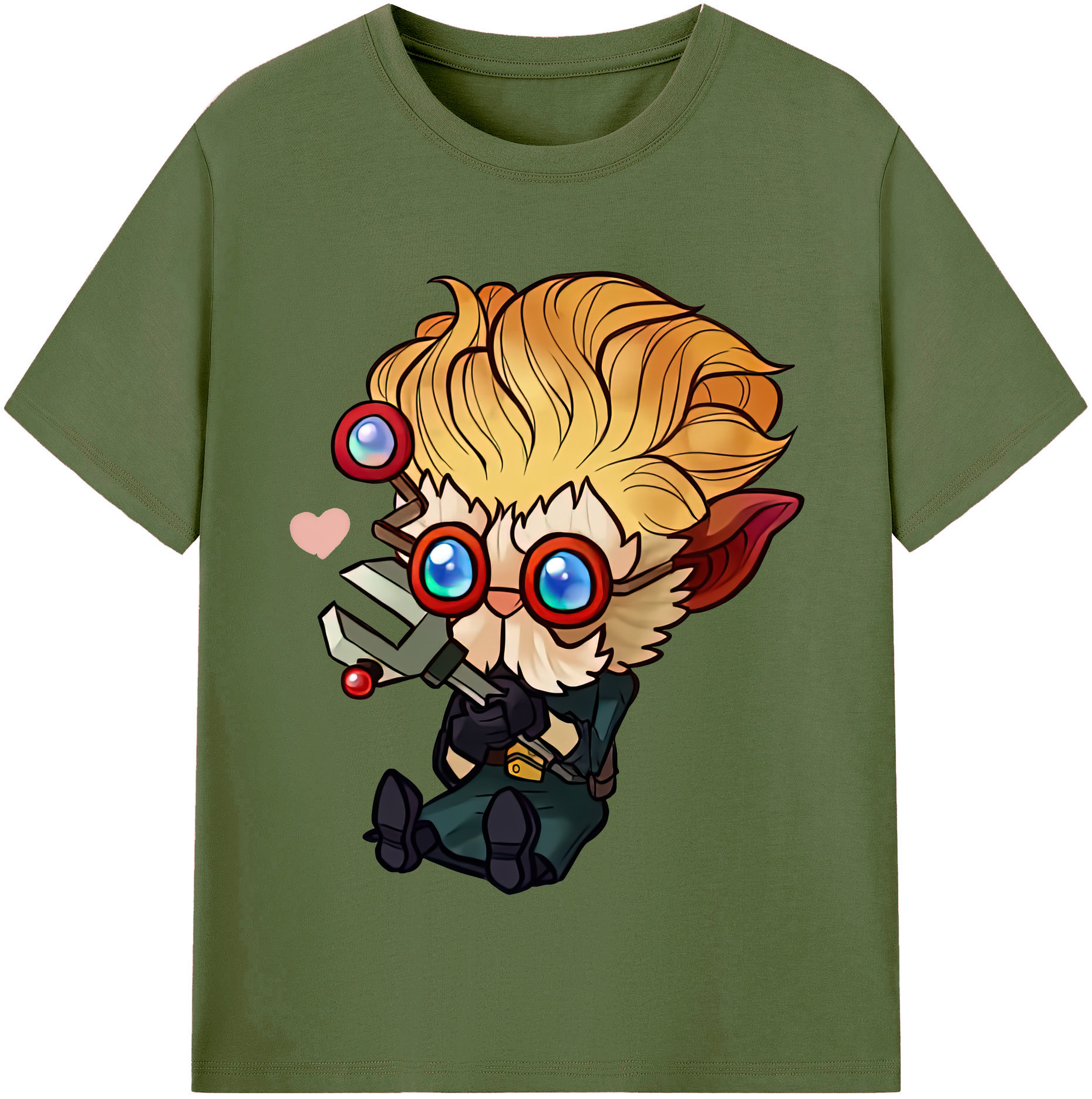 リーグ・オブ・レジェンド League of Legends LOL 綿100％半袖Tシャツ（フロントプリント）